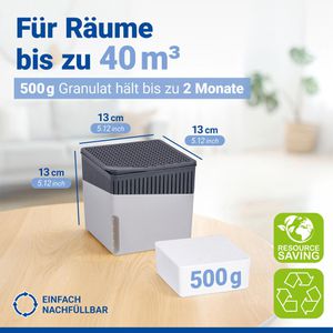 Produktbild für Luftentfeuchter Wenko Cube 50231100, Granulat