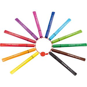 Produktbild für Filzstifte Stabilo Cappi 168/12-4