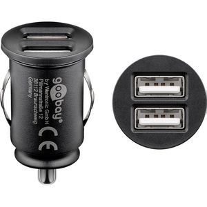 Produktbild für Zigarettenanzünder-Adapter Goobay 71897, 4,8 A, 24 Watt