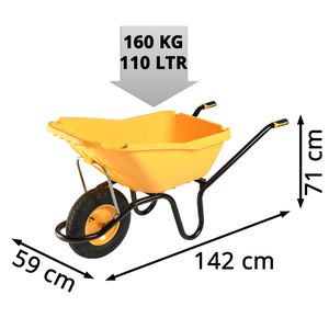 Produktbild für Schubkarre Haemmerlin Pick up, Tragkraft 160 kg