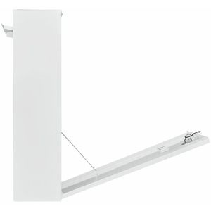 Produktbild für Briefkasten Burg-Wächter Leipzig 778 W, weiß, aus Stahl