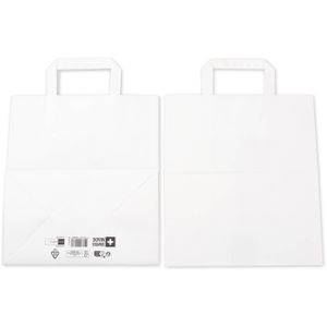 Produktbild für Papiertüten ELCO Premium 7010207.10, weiß