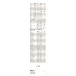 Produktbild für Streifenkalender Alpha 112400, Streifenplaner XL, rot