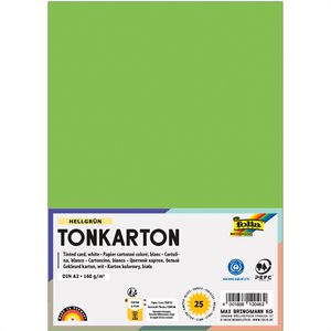 Produktbild für Tonpapier Folia 66202551 Tonkarton, A2