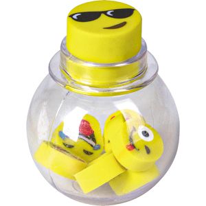 Produktbild für Radiergummi Brunnen Happy Smileys Mini