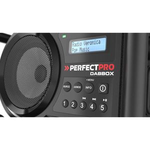 Produktbild für Baustellenradio PerfectPro DABBOX
