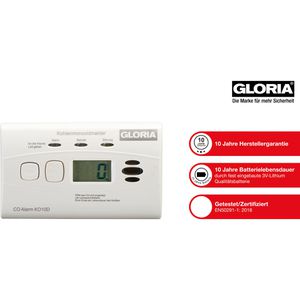 Produktbild für CO-Melder Gloria KO10D, mit Batterie