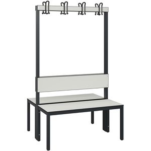 Produktbild für Umkleidebank CP-Möbel 8060-200, Sitzfläche Holz, 100 cm