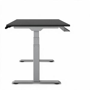 Produktbild für Schreibtisch Kerkmann Move 1 stable, anthrazit / silber