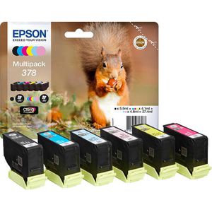 Produktbild für Tinte Epson 378 Eichhörnchen Multipack