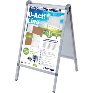 Produktbild für Kundenstopper Franken BS1309 Outdoor Plus DIN A1