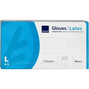 Produktbild für Einmalhandschuhe Abena Classic, natur, 100 Stück