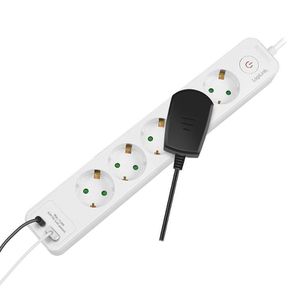 Produktbild für Steckdosenleiste LogiLink LPS280U, mit 1,5m Kabel