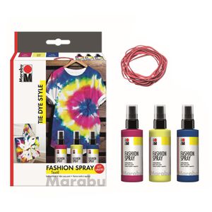 Stoffmalfarben Marabu Fashion Spray, Tie Dye Style, Sprühfarbe