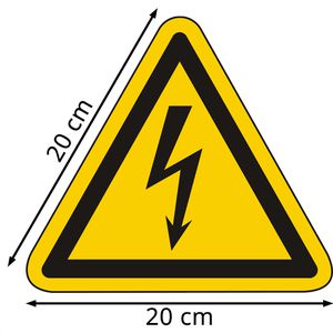 Produktbild für Hinweisschild Abtec ISO 7010 W012, Kunststoff