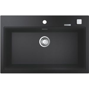 Produktbild für Spülbecken GROHE K700 Kompositspüle, Einzelbecken, schwarz