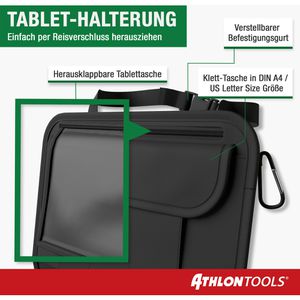 Produktbild für Auto-Organizer ATHLON-TOOLS C2901, für Rücksitz