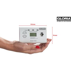 Produktbild für CO-Melder Gloria KO2D, mit Batterie