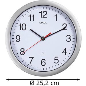 Produktbild für Wanduhr Maul Maulrun, Kunststoff, analog, Funkuhr