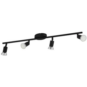 Deckenstrahler Eglo Buzz, schwarz mit LED