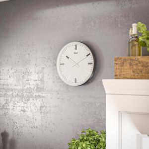 Produktbild für Wanduhr Mebus 19780, Kunststoff, analog, Quarzuhr