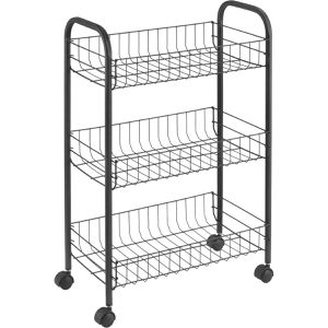 Nischenregal Metaltex Lugano Lava, 344503000, mit Rollen