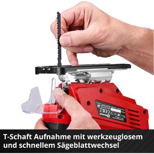 Produktbild für Stichsäge Einhell TC-JS 18/70 Li, Akku-Pendelhub
