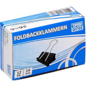 Produktbild für Foldbackklammern TipTop-Office TTO 405438, 19mm