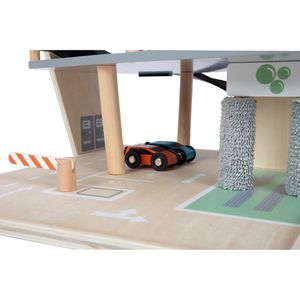 Produktbild für Parkgarage small-foot 12357 Parkhaus Rallye, aus Holz