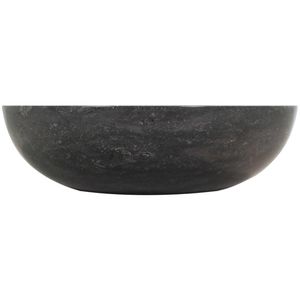 Produktbild für Waschbecken vidaXL 142774, aus Marmor, schwarz