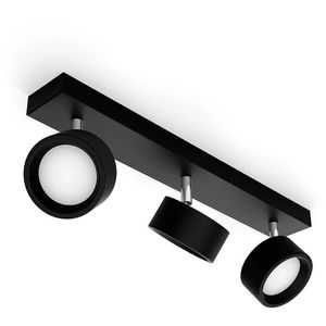 Produktbild für Deckenstrahler Philips Bracia, schwarz mit LED