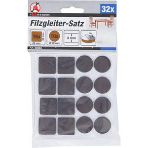 Filzgleiter BGS-technic 80863, Ø 22 mm