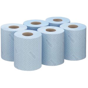 Produktbild für Putztuchrolle Wypall Reach L10 6220, Airflex-Technologie, blau