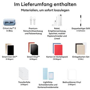 Produktbild für Schneideplotter Cricut Joy 2 Essentials Bundle