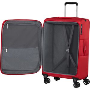 Produktbild für Koffer Samsonite Base Breeze Spinner exp. rot