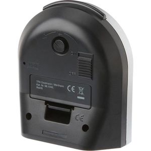 Produktbild für Wecker TFA 98.1040.54 silber, analog