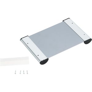 Produktbild für Türschild Böttcher-AG Premium, A6, silber