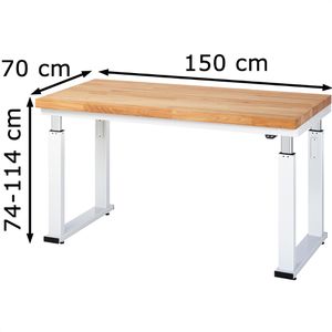 Produktbild für Werkbank Rau Serie adlatus 600