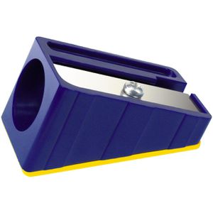 Spitzer Lyra Zimmermannsstift-/Kreidespitzer, blau