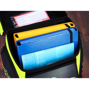 Produktbild für Heftbox Pagna Basic, aus Karton mit Kunststoffbezug, A4