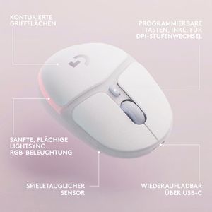 Produktbild für Maus Logitech G705, 910-006367, Gaming Mouse