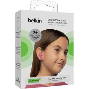 Produktbild für Kopfhörer Belkin SoundForm Nano True Wireless pink