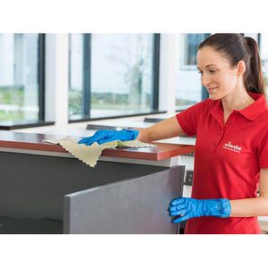 Produktbild für Allzwecktuch Vileda-Professional Micro Tuff Easy, 30 x 30 cm