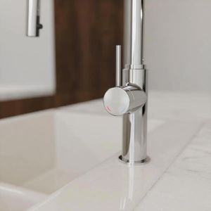 Produktbild für Küchenarmatur Schütte Blackpool 79516, chrom