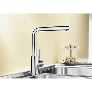 Produktbild für Küchenarmatur BLANCO MILA, chrom