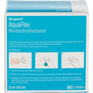 Produktbild für Pflaster Wero AquaFlex Wundverband, 1 Rolle