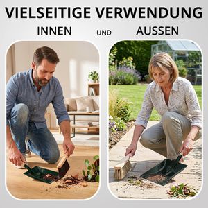Produktbild für Kehrschaufel Böttcher-AG Premium aus Metall und Holz
