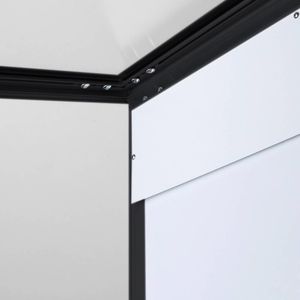 Produktbild für Schaukasten Showdown-Displays schwarz, LED, außen
