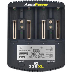 Produktbild für Akku-Ladegerät AccuPower IQ-338XL Li-Ion