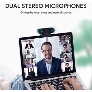 Produktbild für Webcam AUKEY PC-W3, schwarz